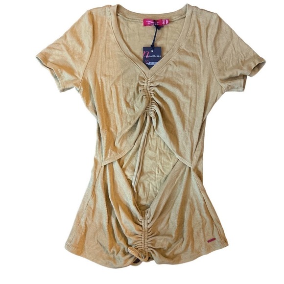 n: Philanthropy Miley Top Golden Yellow Small - Picture 1 of 5